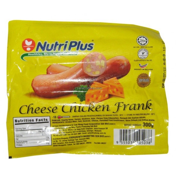 nutriplus_cheese_chicken_frank_300g