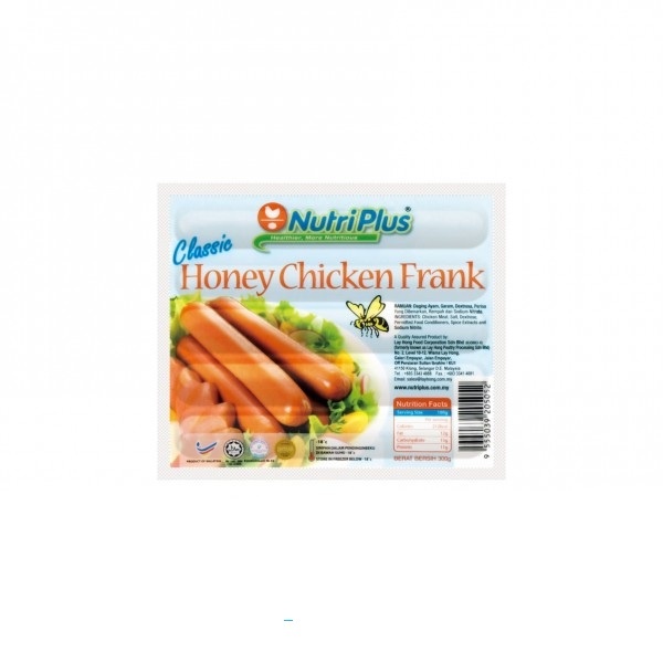 nutriplus_classic_honey_chicken_frank_300g