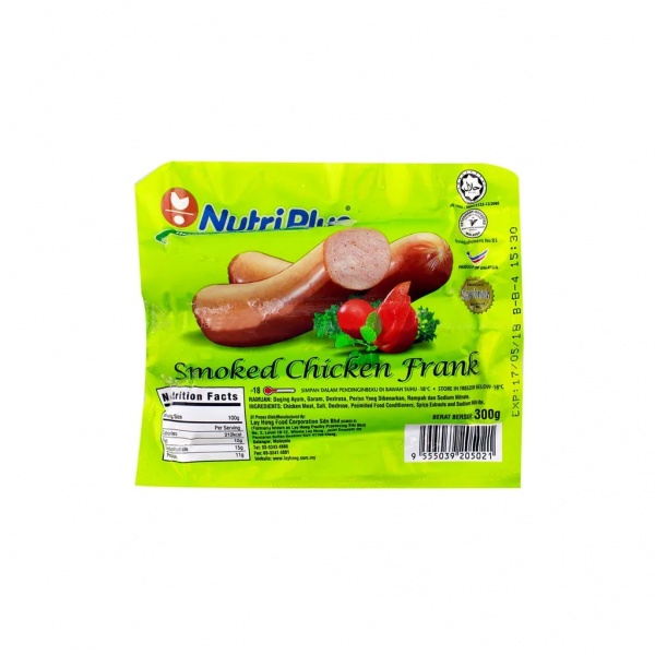 nutriplus_smoked_chicken_frank_300g