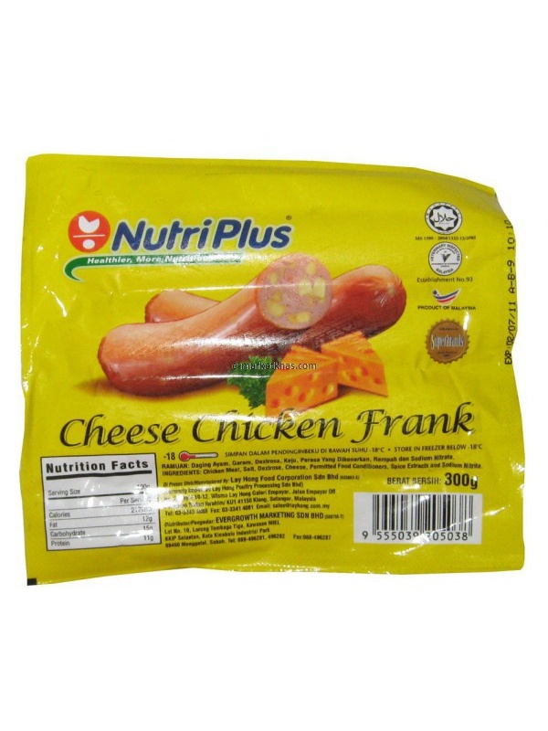 nutriplus_cheese_chicken_frank_300g